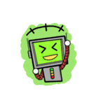 Bucktron the Bucket Bot（個別スタンプ：36）