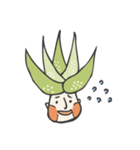 aloe vera boy（個別スタンプ：3）