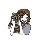 MOM AND CAT（個別スタンプ：5）