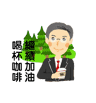 NCHU Library daily life（個別スタンプ：18）