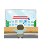 NCHU Library daily life（個別スタンプ：34）