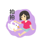 NCHU Library daily life（個別スタンプ：40）