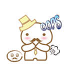 Old moustache man（個別スタンプ：5）