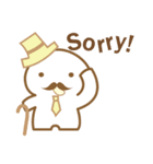 Old moustache man（個別スタンプ：14）