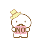 Old moustache man（個別スタンプ：22）