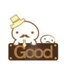 Old moustache man（個別スタンプ：27）
