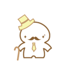 Old moustache man（個別スタンプ：35）