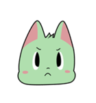みどりのねこ（個別スタンプ：2）