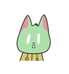みどりのねこ（個別スタンプ：13）