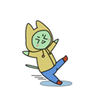 みどりのねこ（個別スタンプ：20）
