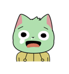 みどりのねこ（個別スタンプ：25）