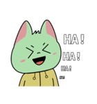 みどりのねこ（個別スタンプ：33）