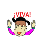 スペイン語で話そう！闘牛士・山ちゃん（個別スタンプ：34）