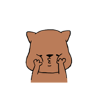 ゆるいウォンバット（個別スタンプ：3）