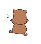 ゆるいウォンバット（個別スタンプ：4）