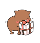 ゆるいウォンバット（個別スタンプ：15）