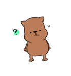 ゆるいウォンバット（個別スタンプ：25）