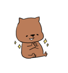 ゆるいウォンバット（個別スタンプ：28）