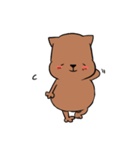 ゆるいウォンバット（個別スタンプ：31）