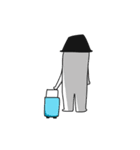 Mr.Hat's daily life（個別スタンプ：1）