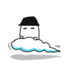 Mr.Hat's daily life（個別スタンプ：4）