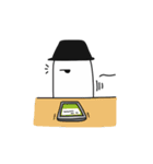 Mr.Hat's daily life（個別スタンプ：8）
