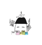Mr.Hat's daily life（個別スタンプ：11）