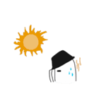 Mr.Hat's daily life（個別スタンプ：13）