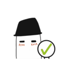 Mr.Hat's daily life（個別スタンプ：18）