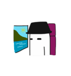 Mr.Hat's daily life（個別スタンプ：28）