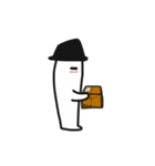Mr.Hat's daily life（個別スタンプ：30）