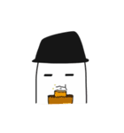 Mr.Hat's daily life（個別スタンプ：31）