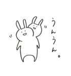 うさぎさんだよ2（個別スタンプ：8）