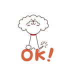 かしげるわんこ しずくちゃん（個別スタンプ：3）