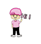 Pinky Boy Love Martial Art（個別スタンプ：1）