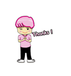 Pinky Boy Love Martial Art（個別スタンプ：5）