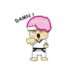 Pinky Boy Love Martial Art（個別スタンプ：11）