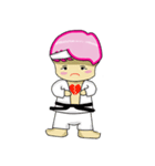 Pinky Boy Love Martial Art（個別スタンプ：15）