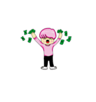 Pinky Boy Love Martial Art（個別スタンプ：25）