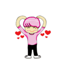 Pinky Boy Love Martial Art（個別スタンプ：32）