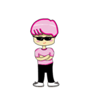 Pinky Boy Love Martial Art（個別スタンプ：34）
