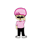 Pinky Boy Love Martial Art（個別スタンプ：35）