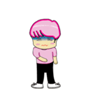 Pinky Boy Love Martial Art（個別スタンプ：37）
