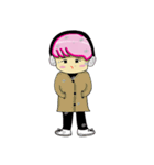 Pinky Boy Love Martial Art（個別スタンプ：40）