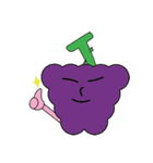 Smiling Grape（個別スタンプ：8）