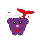 Smiling Grape（個別スタンプ：28）