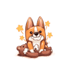 Gwen The Corgi（個別スタンプ：4）