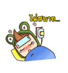 Frog boy Thai（個別スタンプ：9）