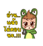 Frog boy Thai（個別スタンプ：12）