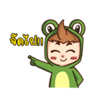 Frog boy Thai（個別スタンプ：16）